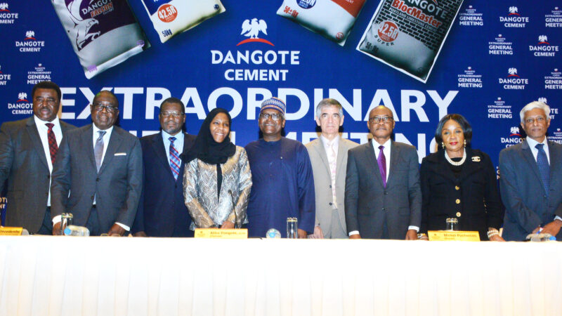 Dangote Cement Shareholders Approve 10% Share Buy-Back Programme