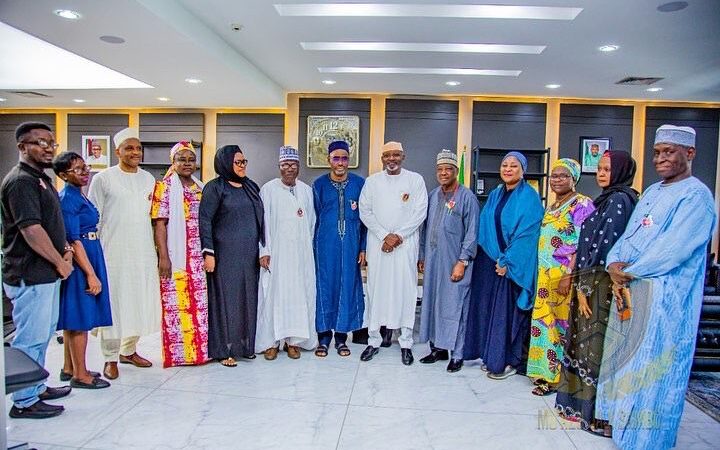 Armed Forces Remembrance  Day Celebration (AFRDC) Committee Visits Mu’azu Sambo