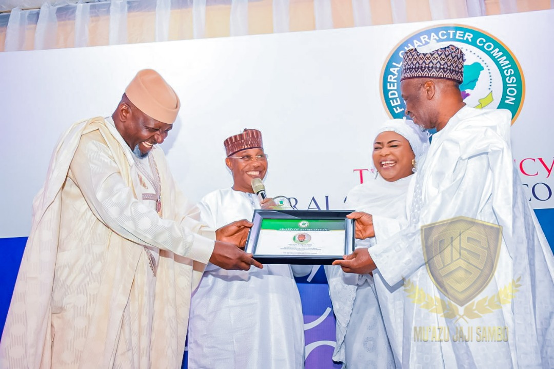 Sambo  Honoured by Federal Character Commission 