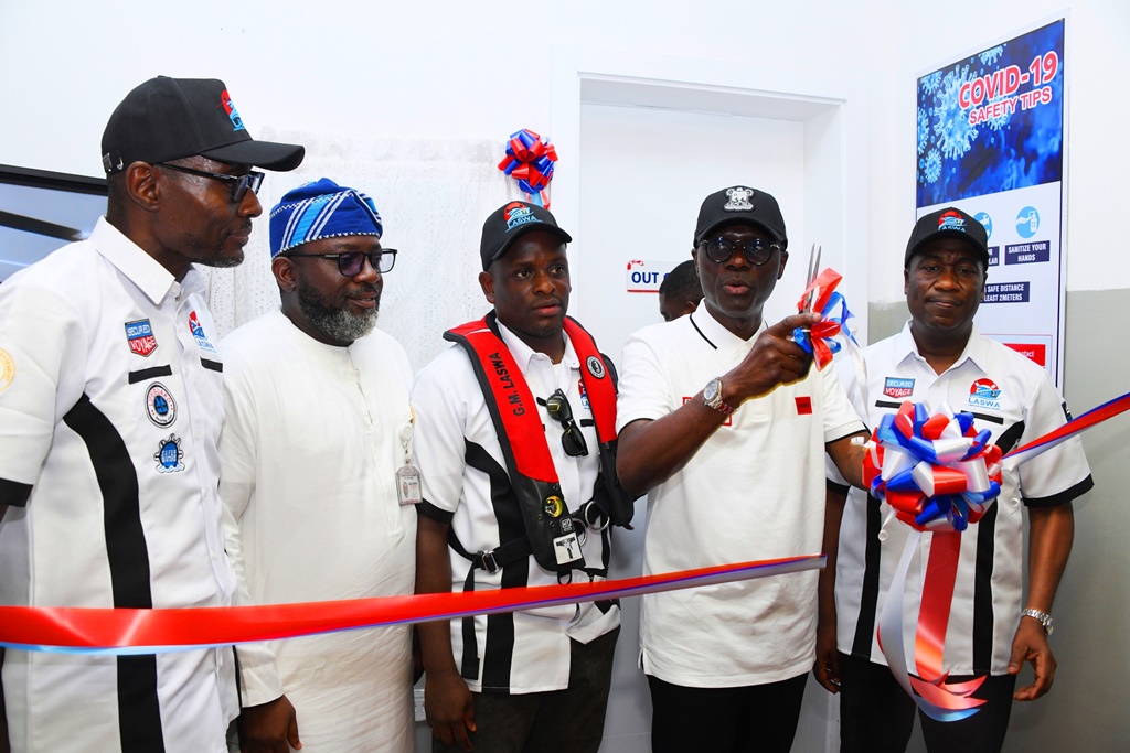 Photos: Gov. Sanwo-Olu, Deputy Dr Hamzat At Formal Commissioning Of Waterways Monitoring And Data Management Centre
