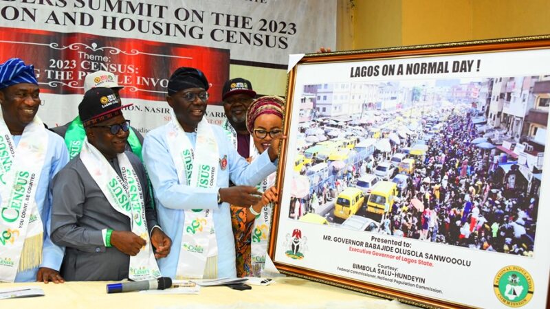 Photos: Gov. Sanwo-Olu Hosts Lagos State Stakeholders Summit On 2023 Population And Housing Census In Ikeja