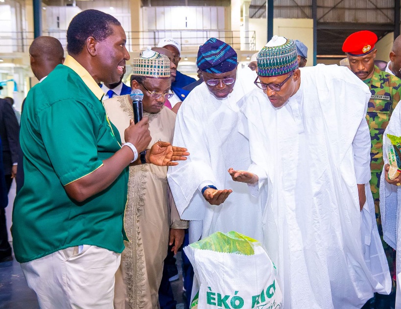 Buhari Commends Sanwo-Olu On Development, Agric Revolution