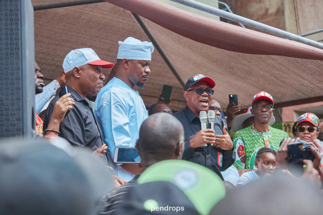 Obi Electrifies Lagos, Preaches Violence-Free Electioneering