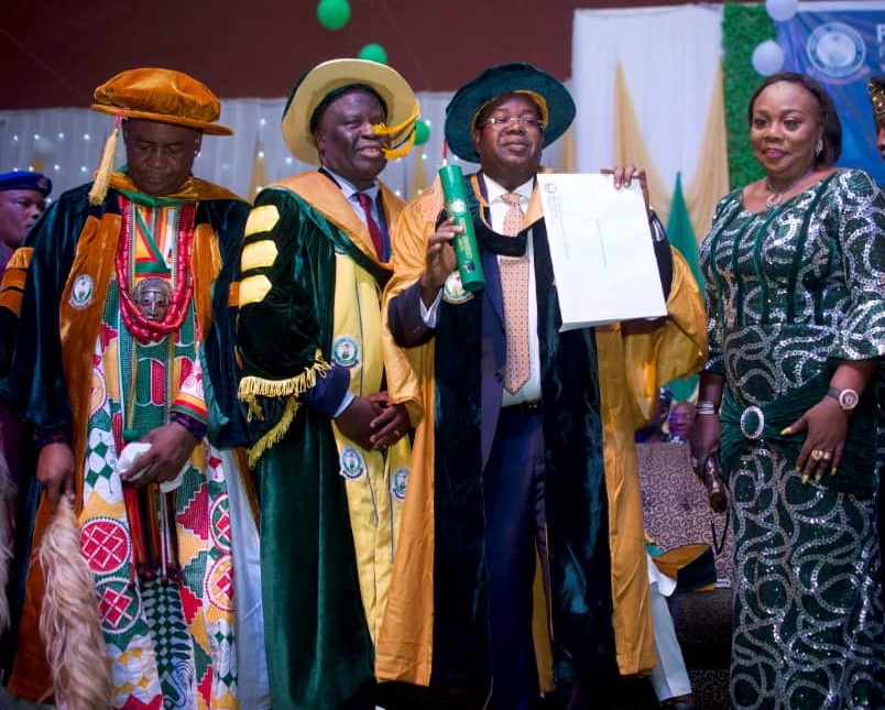 The Address Homes Founder, Bisi Onasanya Bags Honorary Doctorate Degree