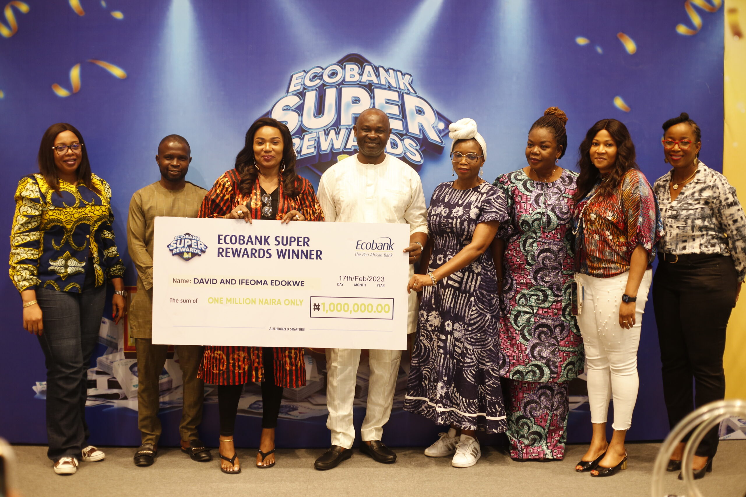 Super Reward Campaign: Ecobank Nigeria Rewards Four Customers With Millions
