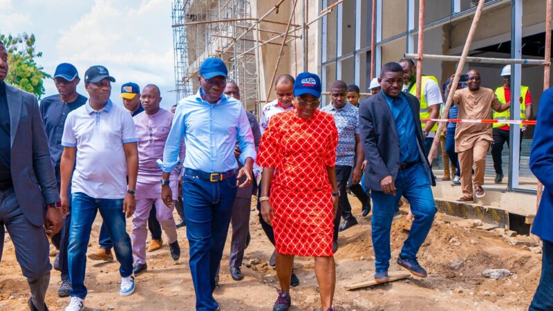 PHOTOS: GOV SANWO-OLU, DEP GOV HAMZAT AT THE INSPECTION OF THE RED LINE RAIL ON TUESDAY, 21ST MARCH 2023