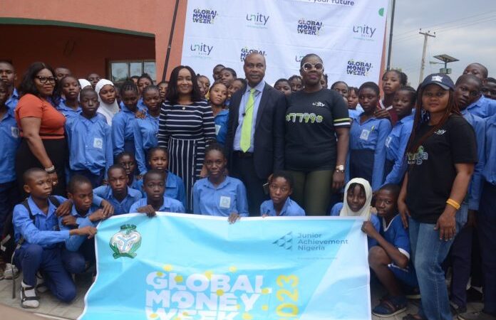 Unity Bank Holds Financial Literacy Training For Students To Mark Global Money Week 