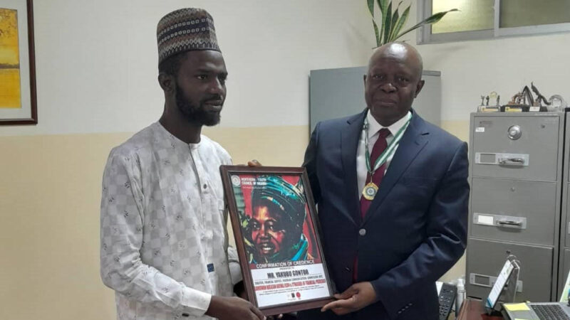 NCC’s Director, Gontor Honoured By Northern Youth Organisation