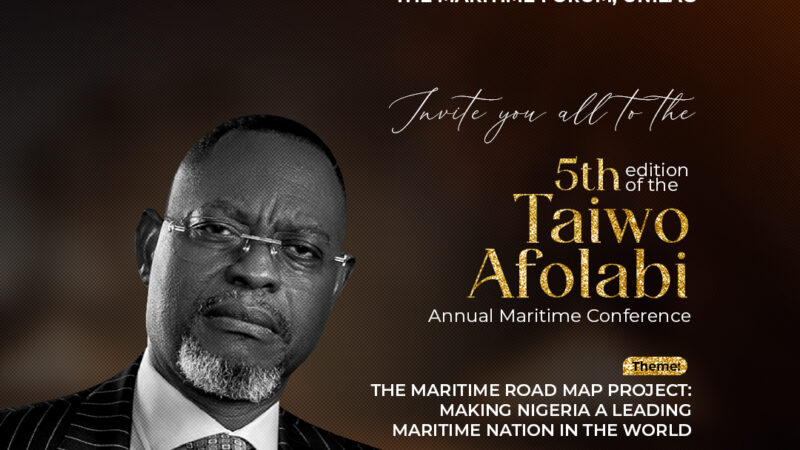 Taiwo Afolabi Maritime Conference Holds May 19