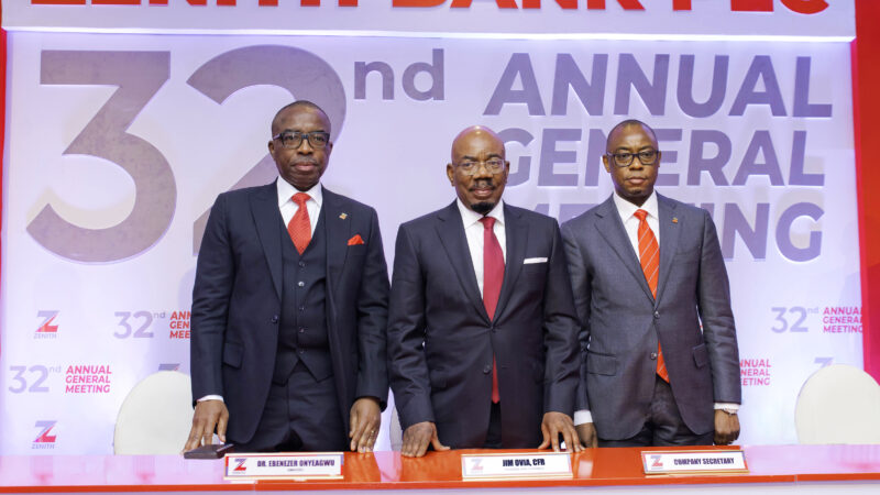Zenith Bank Excites Shareholders With N100.47bn Dividend