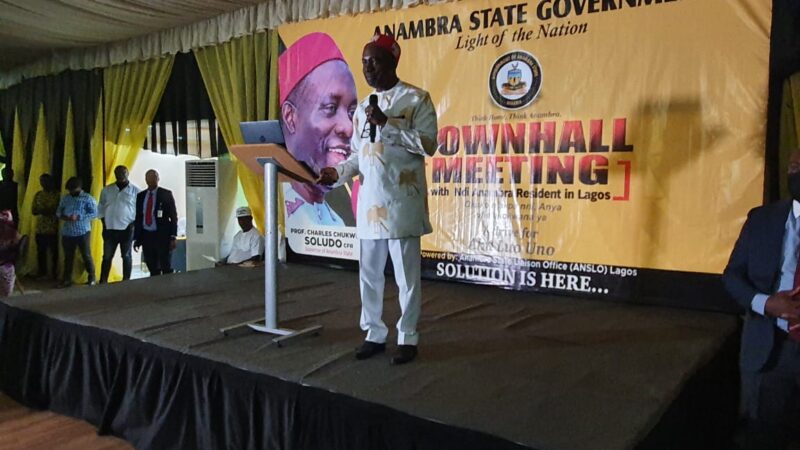 Investing In Anambra Is In Your Own Best Interest – Soludo Tells Ndi Anambra In Lagos