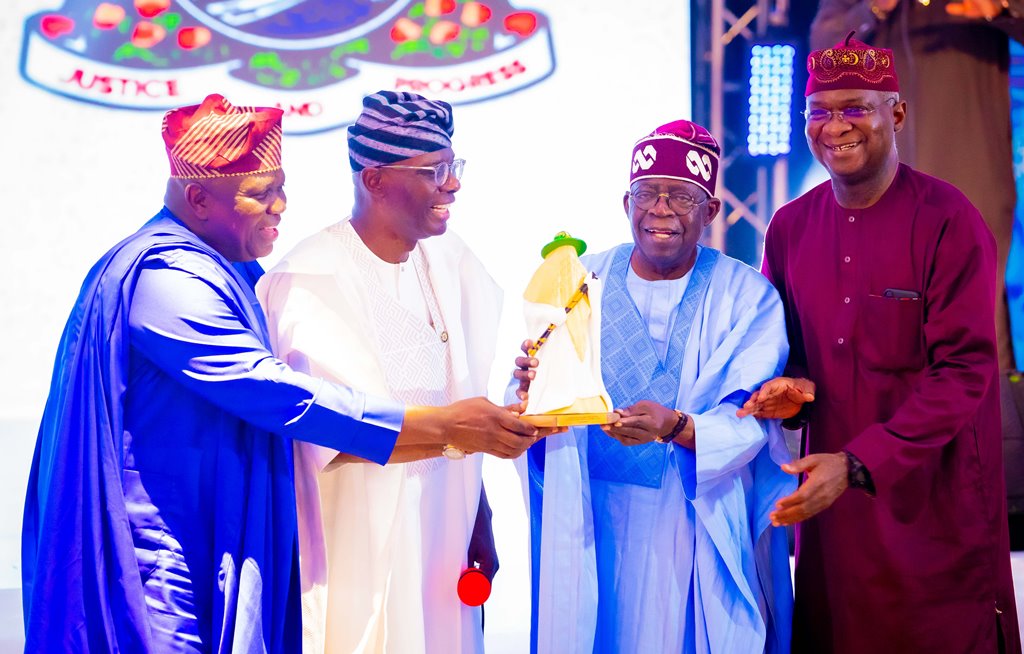 Photos: Gov Sanwo-Olu, Fashola,  Ambode At  State Reception In Honour Of President Bola Tinubu Held At Lagos House,  Marina