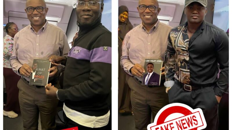 Photos Don’t Tell Lies, But Photoshop Does: Obi Did Not Take Pictures With Ekpa- Obi-Datti Media Office