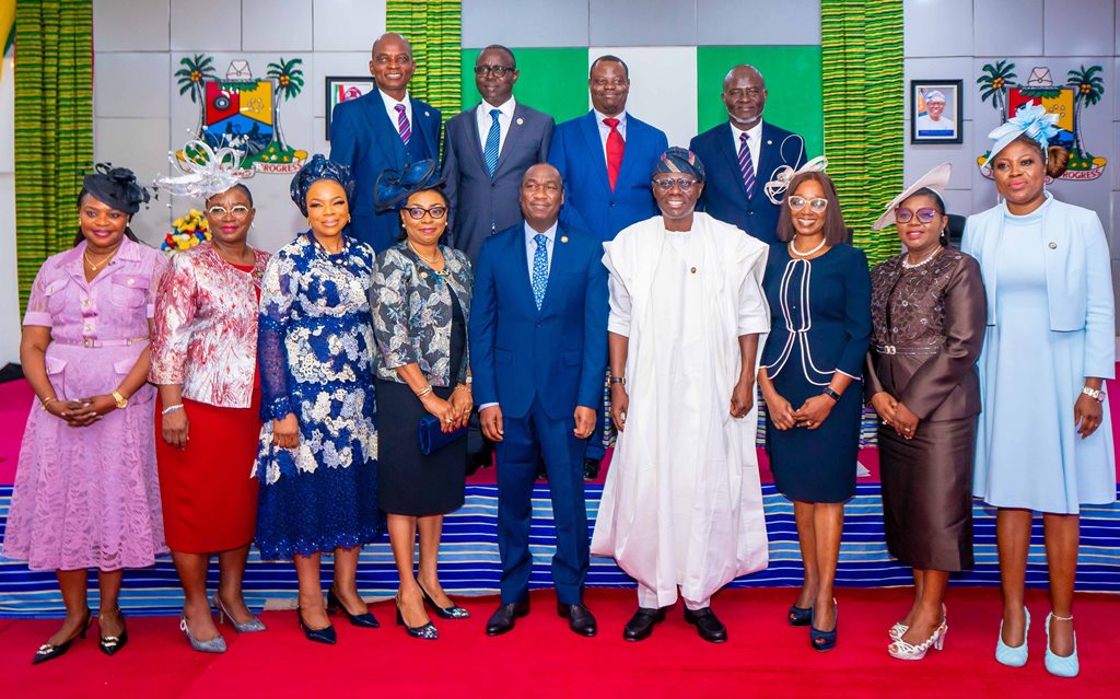 Photos: Gov Sanwo-Olu Swears In Newly Appointed Permanent Secretaries At Lagos House, Alausa, On Thursday