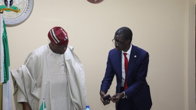 Photo: NDIC MD/CE Briefs Hon. Minister Of Finance