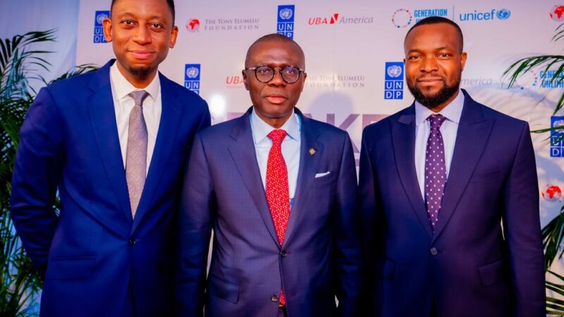 PICTURES: GOV SANWO-OLU ADDRESSES A BREAKFAST ROUNDTABLE AT THE 78TH UNGA MEETINGS IN NEW YORK ON WEDNESDAY, SEPTEMBER 20, 2023