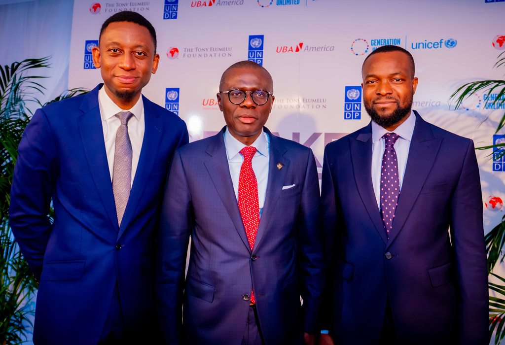 Photos: Gov Sanwo-Olu Addresses A Breakfast Roundtable At The 78th UNGA Meetings In New York