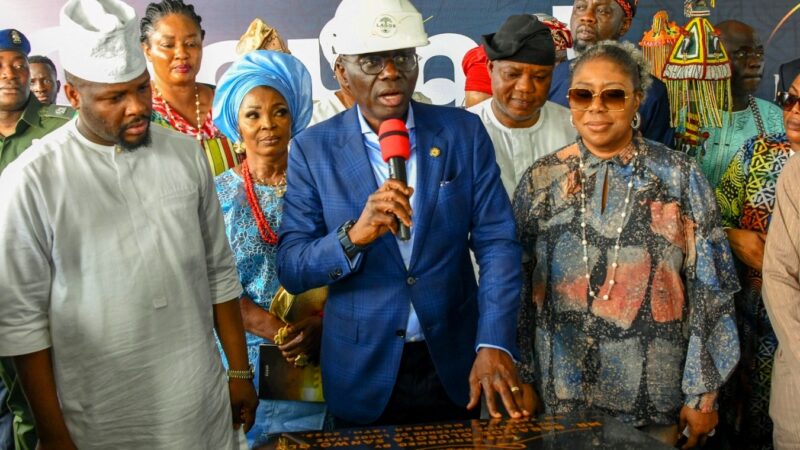 Photos: Gov. Sanwo-Olu At The Official Groundbreaking Ceremony Of Lagos Film City Project In Ejirin, Epe