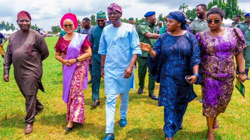 Photos: Gov. Sanwo-Olu Attends Grand Finale Of Y2023 World Food Day Celebration At The Police College Parade Ground, Ikeja On Monday