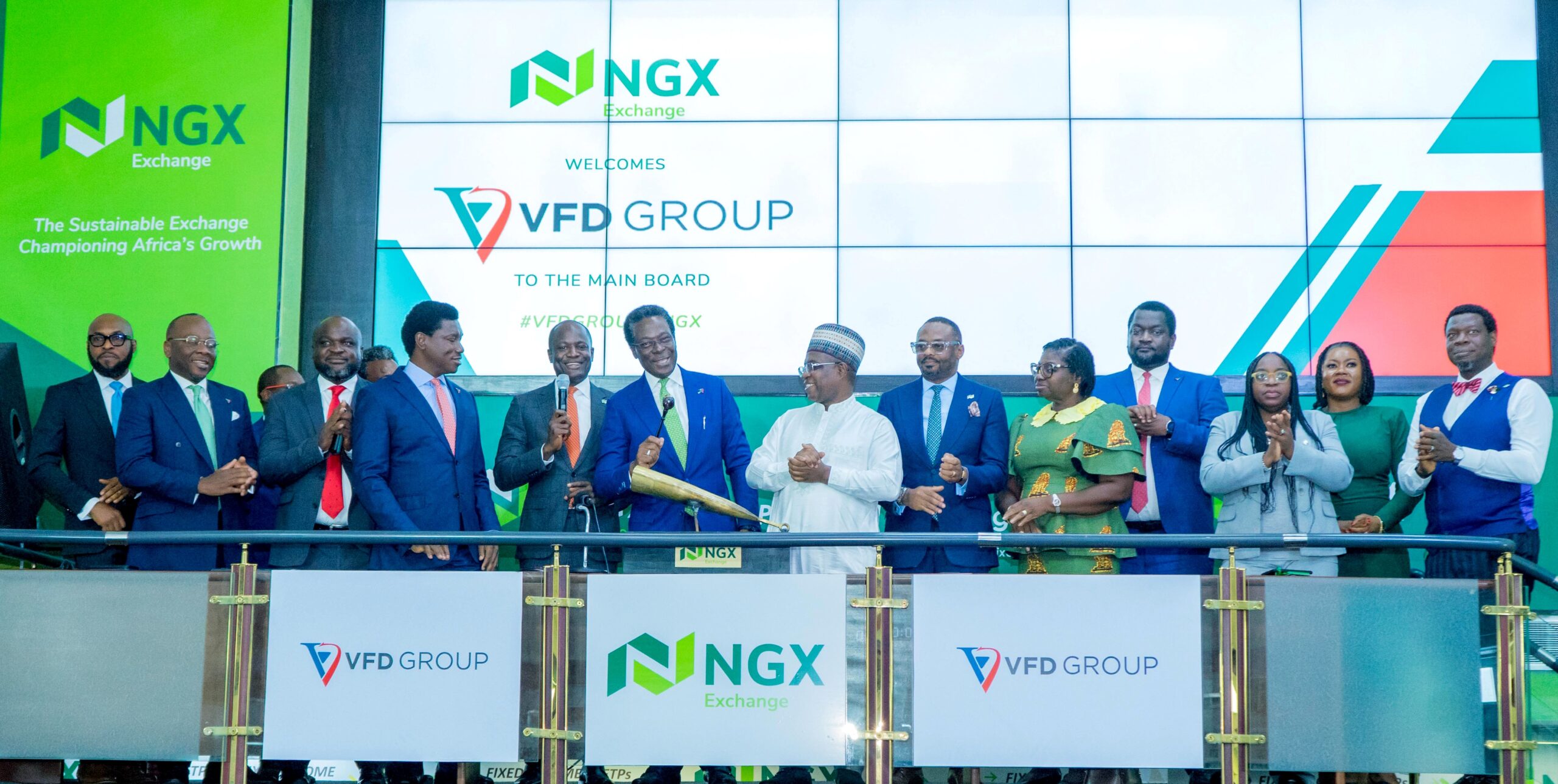 Photos: VFD Facts Behind The Figures Presentation At NGX On Friday, October 6, 2023 In Lagos