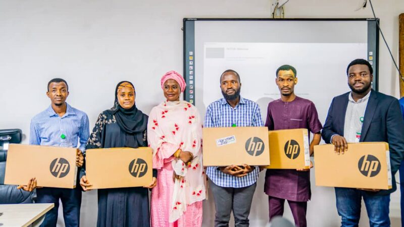 Digital Skills: NITDA Gifts Laptops To 10 Exceptional Learners Of Cohort 2 Coursera Programme