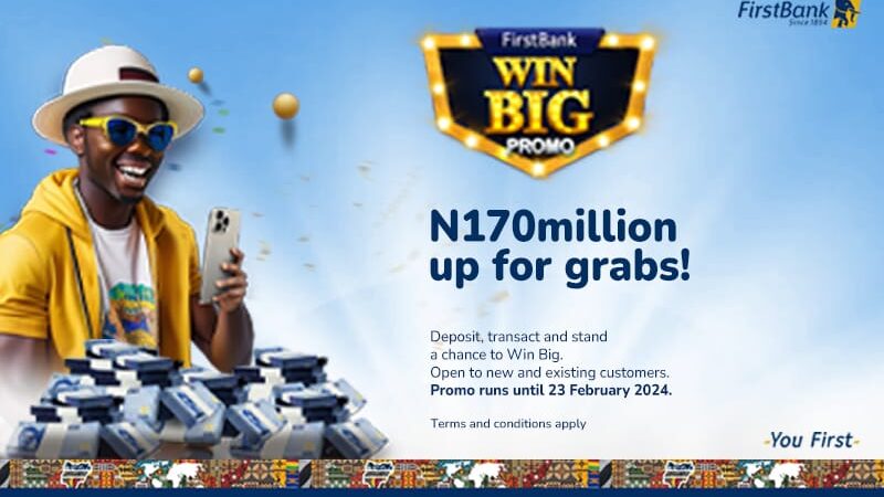 FirstBank Rewards Customers With N170 Million Worth Of Cash Prizes In Its Win Big Promo 