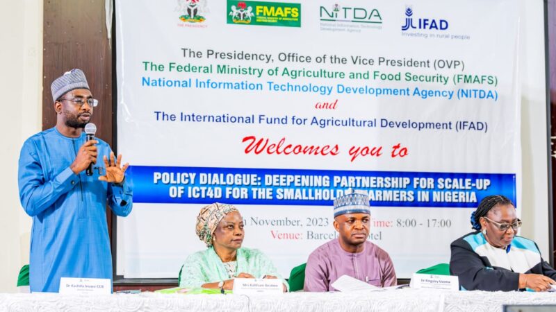 Digitising Agricultural Smallholder Farmers To Boost Nigeria’s GDP – DG NITDA
