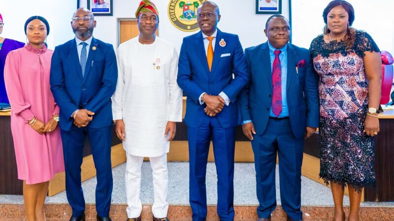 Photos: Gov. Sanwo-Olu Presides At Swearing In Of New Cabinet Members At Lagos House, Ikeja On Wednesday