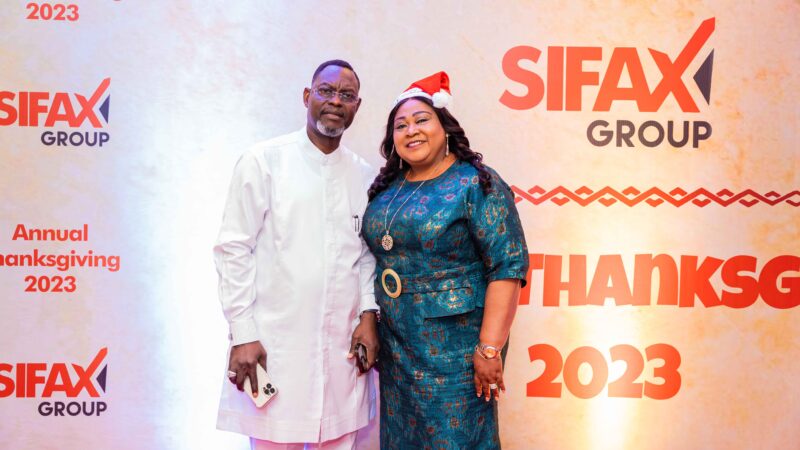 SIFAX Group Maiden Annual Thanksgiving Ceremony Held At Lagos Marriott Hotel Recently