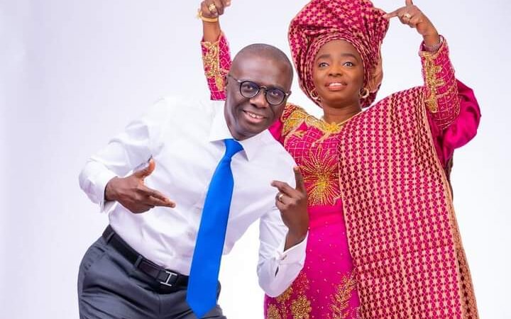 Sanwo-Olu Celebrates Wife, Ibijoke AT 57
