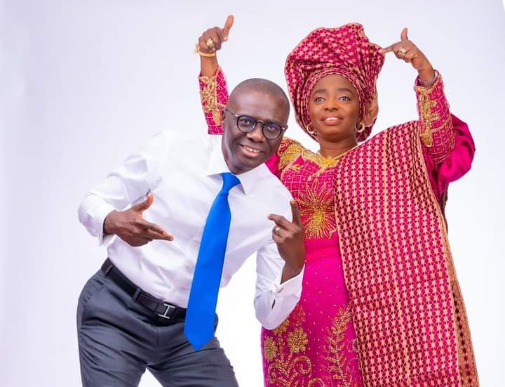 Sanwo-Olu Celebrates Wife, Ibijoke AT 57