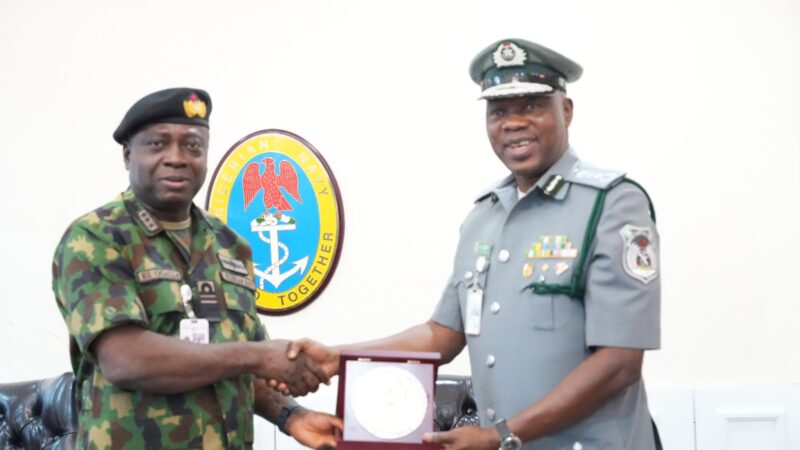 Customs, Nigerian Navy To Strengthen Collaboration In Fight Against Smuggling