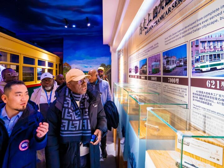 Sanwo-Olu Visits Dalian Urban Planing Exhibition Centre In China