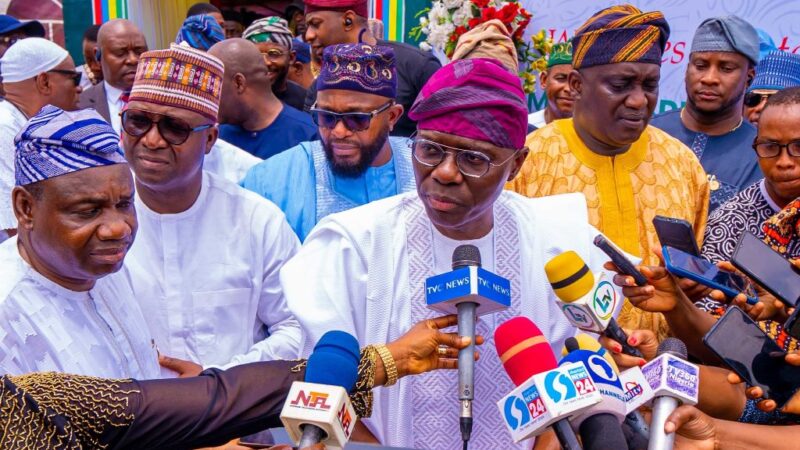Photos: Gov. Sanwo-Olu, Dep. Gov. Hamzat At The Combined Special Prayers For Nigeria And President Bola Tinubu In Commemoration Of Easter And Ramadan Celebration Held At Lagos House, Ikeja