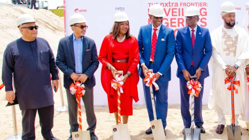 Minister Of Communications, Tijani Attends Ground Breaking Ceremony Of  Airtel NXTRA Data Centre