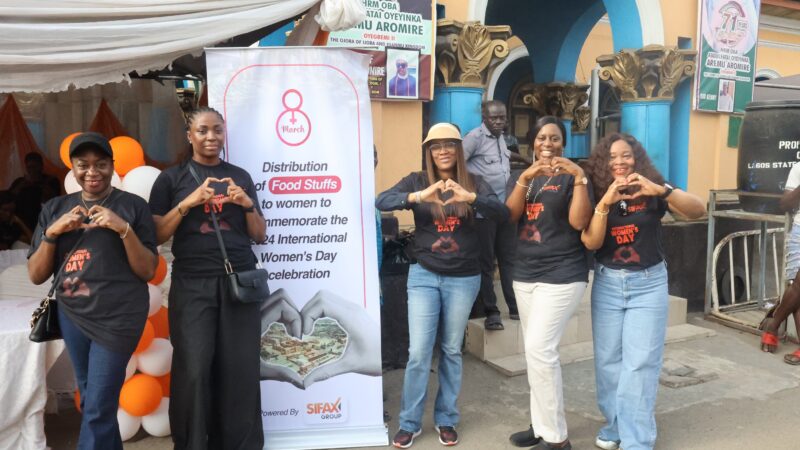 IWD: SIFAX Group Shares Food Items To 500 Ijora Residents