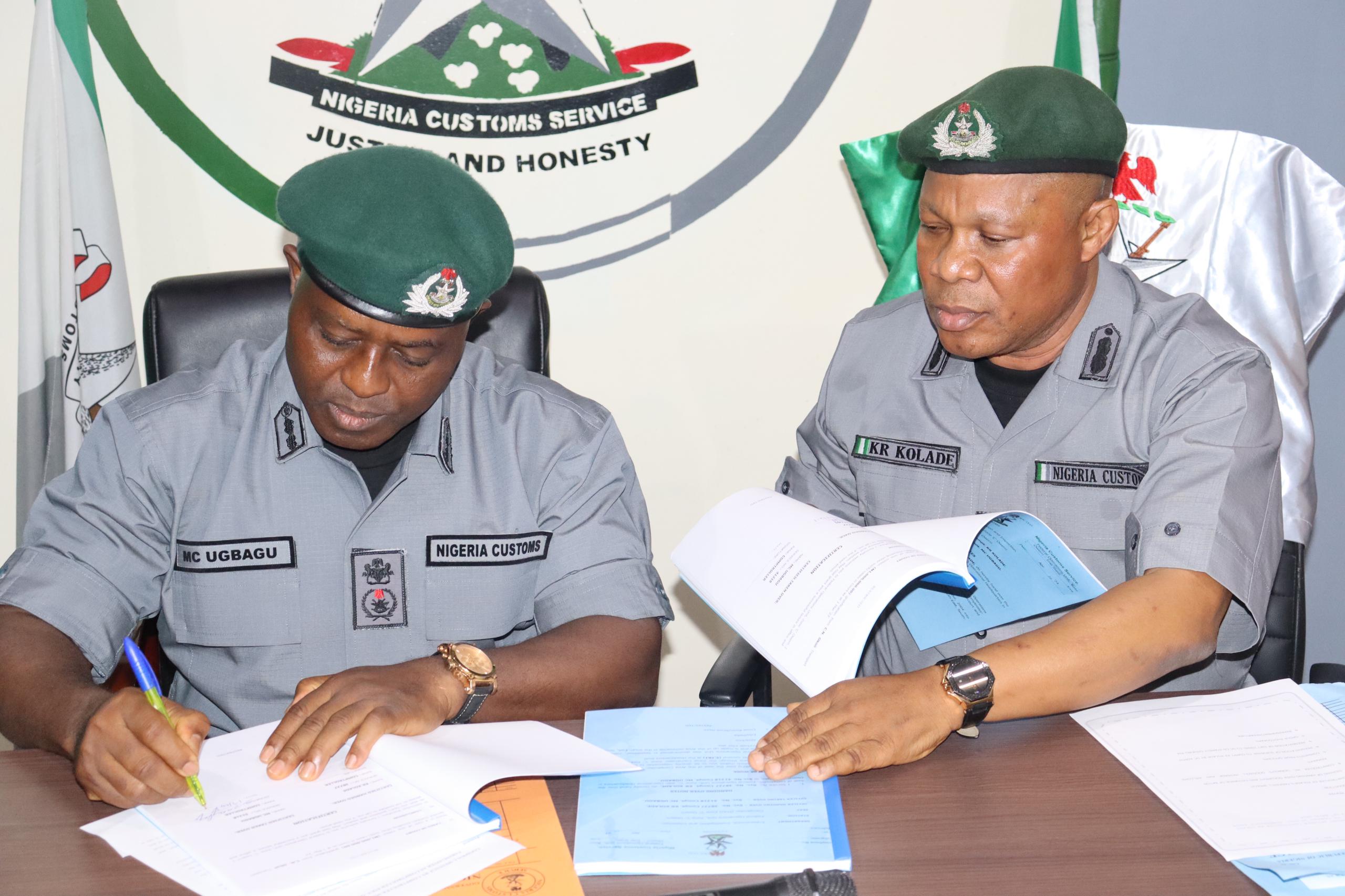 Customs FOU Zone C Makes Seizures Worth Over N7bn, As Compt. Kayode Bows Out In Style
