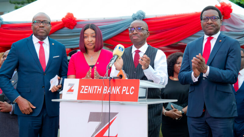 Zenith Bank Launches State-Of-The-Art Digital Screen At Ajose Adeogun Roundabout