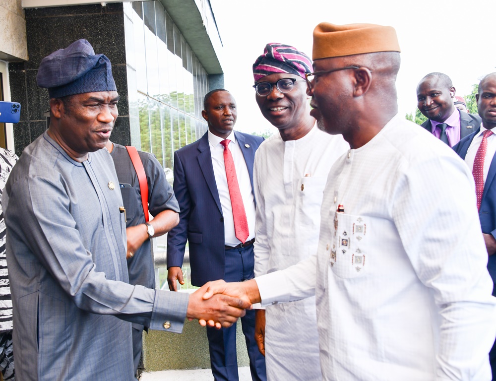 Photos: Southwest Governors Storm Lagos For Zonal Meeting