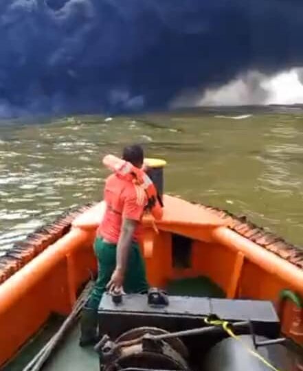 Vessel Fire Incident In The Niger Delta –  All Crew Members Rescued