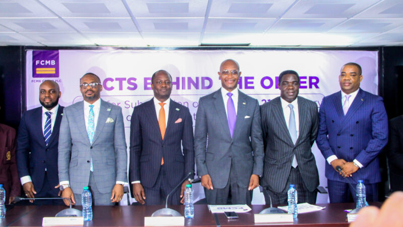 Photo: FCMB Group Facts Behind the Offer Presentation