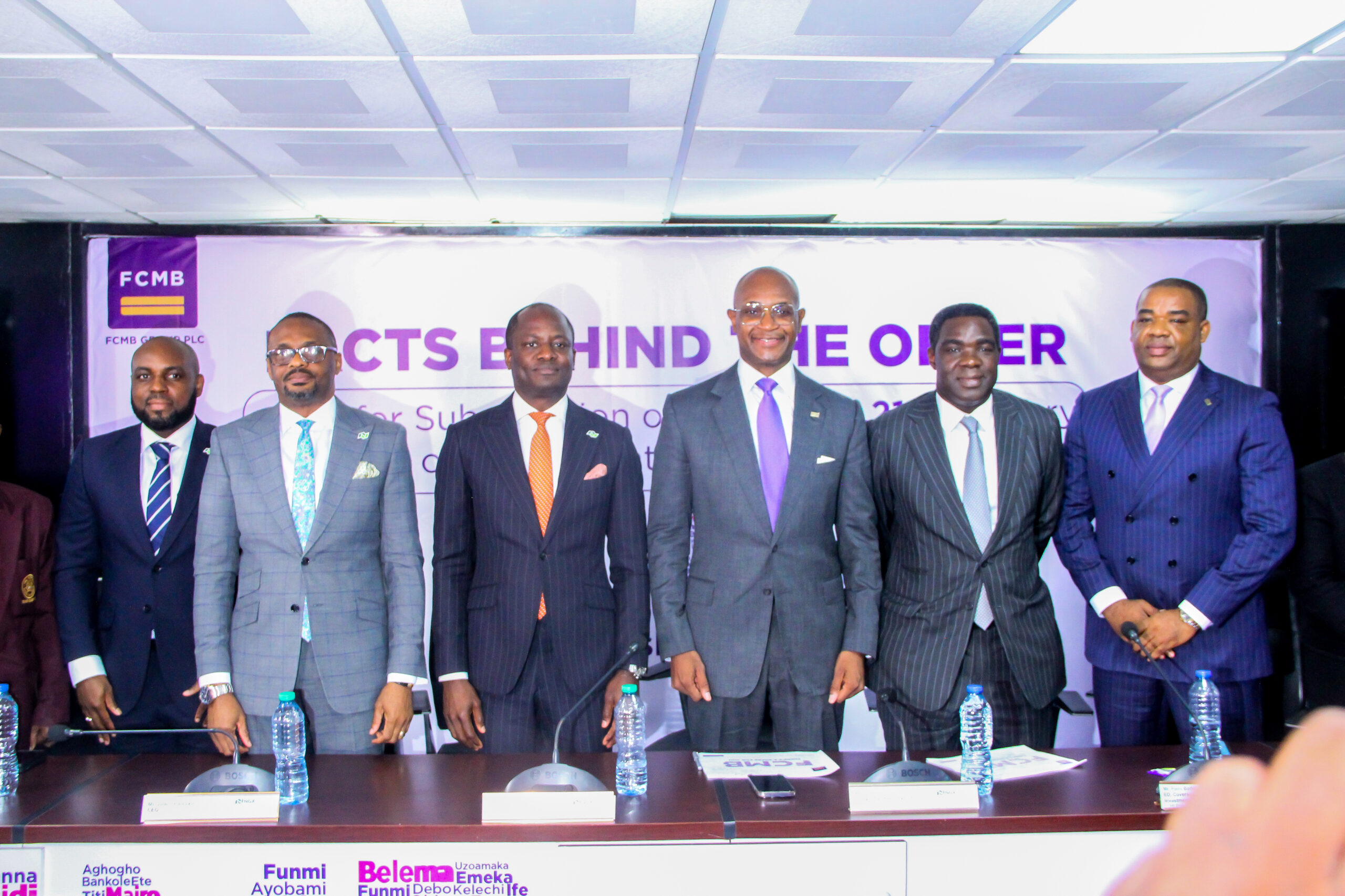 Photo: FCMB Group Facts Behind the Offer Presentation