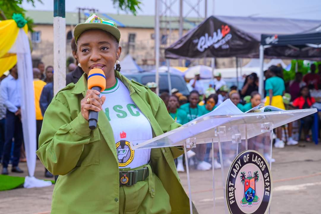 Lagos First Lady Charges NYSC Members To Make Positive Impact In Society