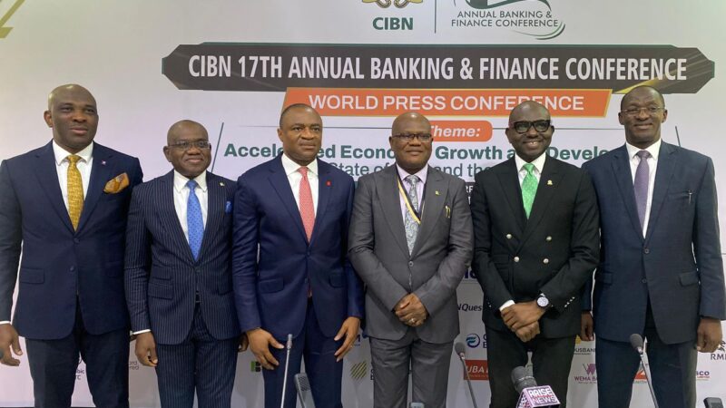 Photo: World Press Conference To Announce The CIBN 17th Annual Banking And Finance Conference