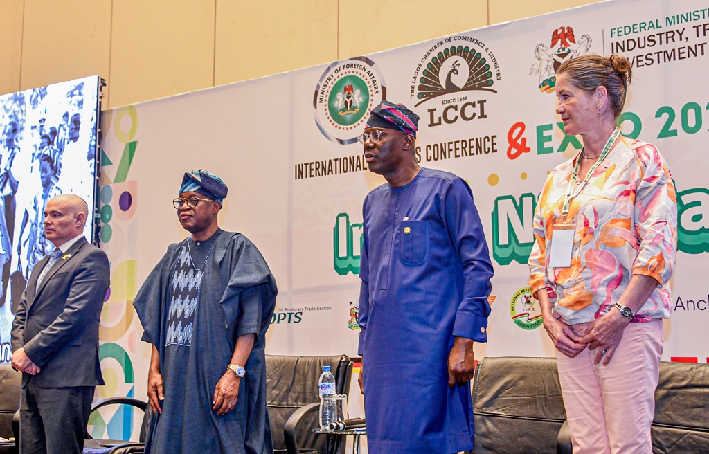 PICTURES: GOV. SANWO-OLU, MARINE MINISTER OYETOLA, OTHERS AT LCCI INT’L BUSINESS CONFERENCE & EXPO 2024 AT EKO HOTELS AND SUITES, V.I, ON TUESDAY, 27 AUGUST 2024