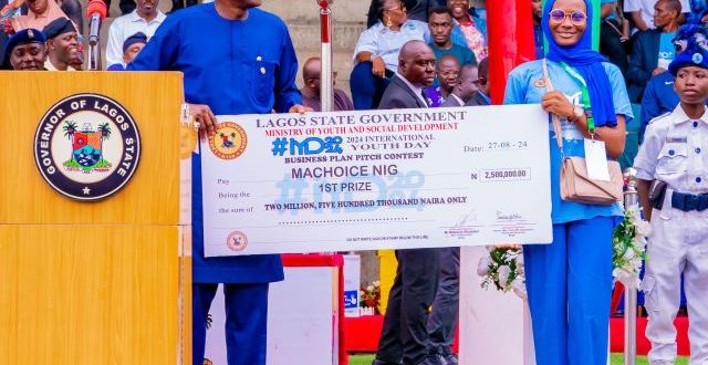 Young Entrepreneurs Win Sanwo-Olu’s N10m Support Grants, As Youth Day Celebration Ends In Lagos